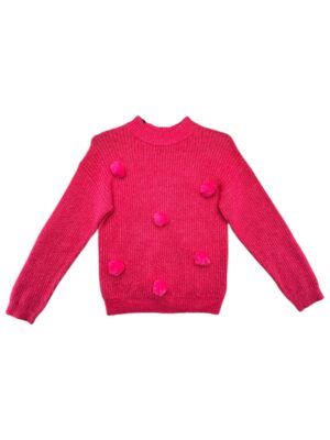 M&S Sweter Dziecięcy Różowy 146