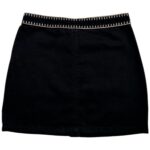 PRIMARK Spódnica Damska Czarna Haftowana M - zdjęcie 2