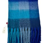 DANTS Szal Damski Niebieski ONE SIZE - zdjęcie 1