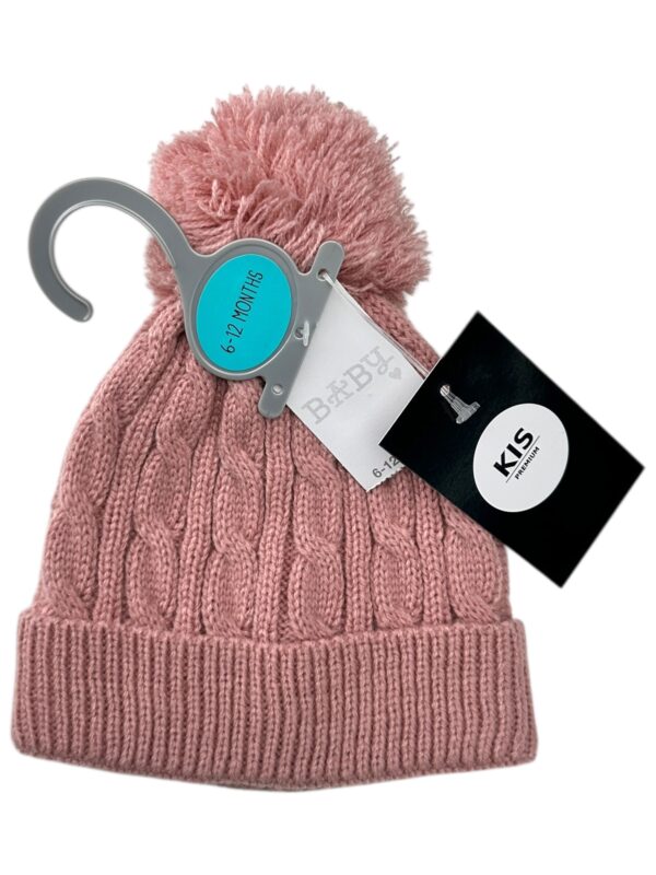 MATALAN Czapka Dziecięce Różowa 68