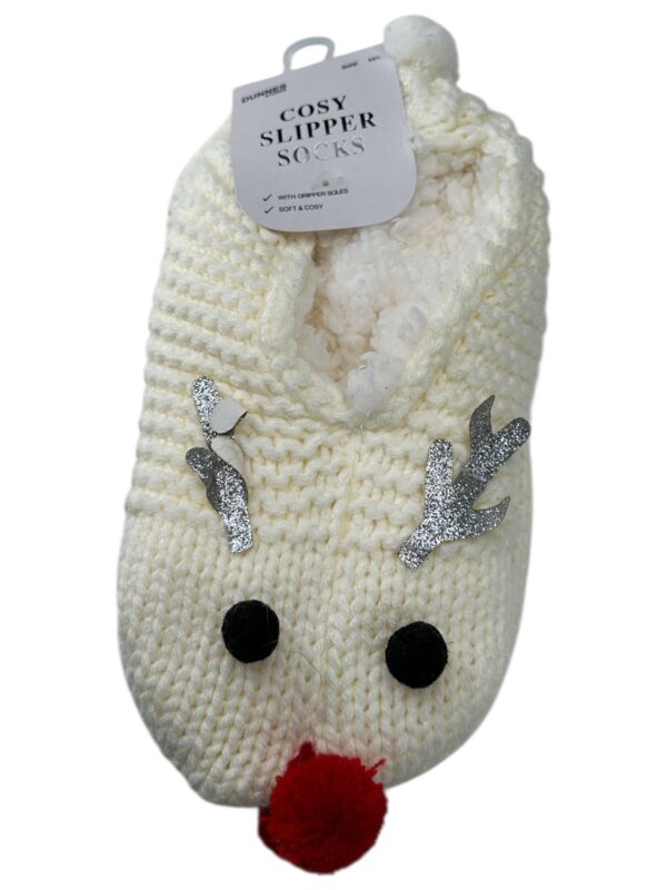 DUNNES STORES Skarpety Damskie Białe M/L