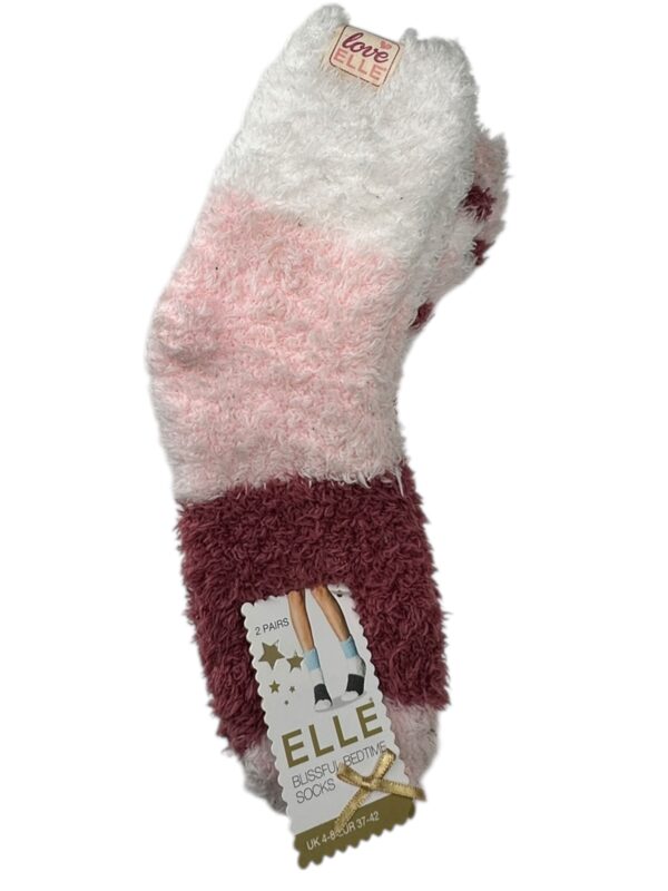 ELLE 2-Pack Skarpety Damskie Wielokolorowe 37