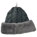 ALPINE Czapka Damska Szara ONE SIZE - zdjęcie 2