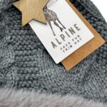 ALPINE Czapka Damska Szara ONE SIZE - zdjęcie 3