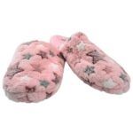 Kapcie Damskie Różowe Wzór 40 - zdjęcie 1