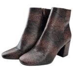 F&F Buty Damskie Brązowe Skórzane 36 - zdjęcie 2