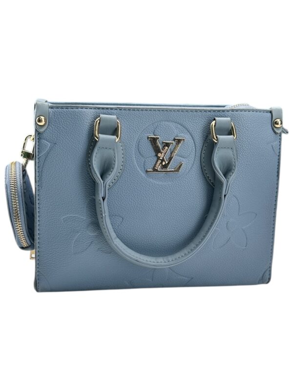 INSPIROWANA LOUIS VUITTON Torebka Damska Niebieska ONE SIZE