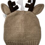 F&F Czapka Dziecięca Brązowa Renifer 86 - zdjęcie 2