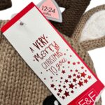 F&F Czapka Dziecięca Brązowa Renifer 86 - zdjęcie 3