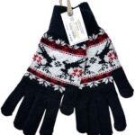 Rękawiczki Męskie Czarny Norweski ONE SIZE - zdjęcie 1