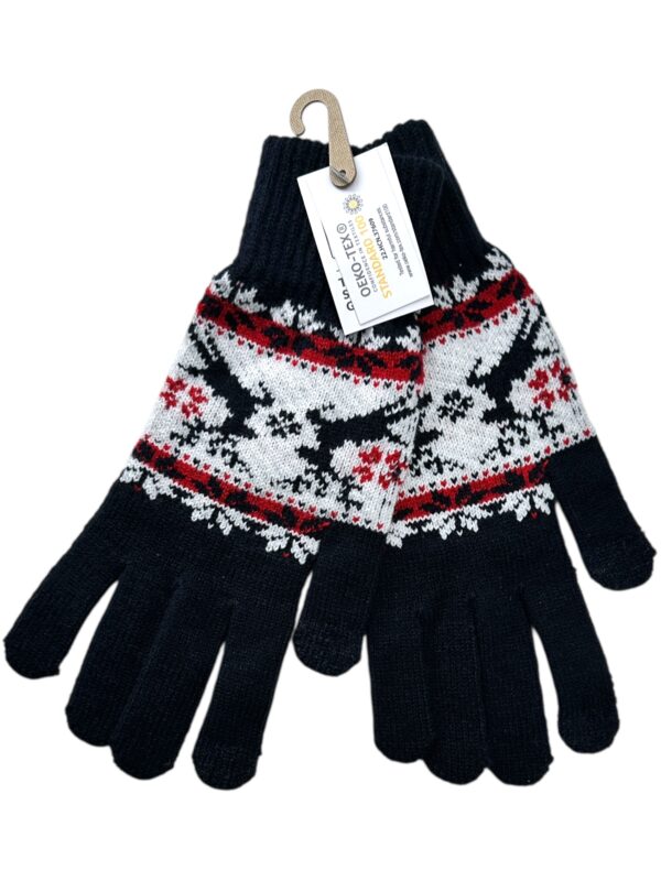 Rękawiczki Męskie Czarny Norweski ONE SIZE