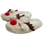 INNA Kapcie Damskie Beżowe Rudzik 38/39 - zdjęcie 2