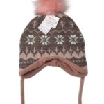 SMYK Czapka Dziecięca Różowa Norweski 56 - zdjęcie 1