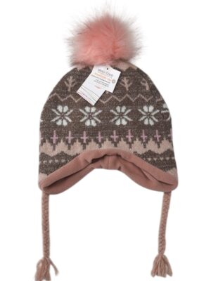 SMYK Czapka Dziecięca Różowa Norweski 56