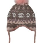 SMYK Czapka Dziecięca Różowa Norweski 56 - zdjęcie 2