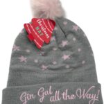 CHRISTMAS HAT Czapka Dziecięca Szara One Size - zdjęcie 1