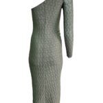 STRADIVARIUS Sukienka Damska Szara S - zdjęcie 2