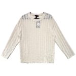 NEW LOOK Sweter Damski Biały M - zdjęcie 1