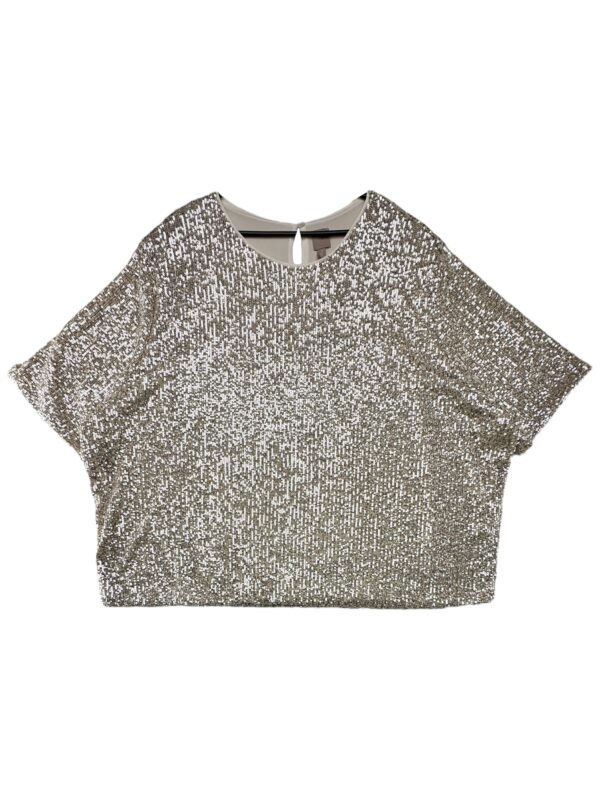 H&M Bluzka Damska Srebrna 4XL