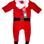 FESTIVE FUN Kombinezon Dziecięcy Czerwony 80 - zdjęcie 1