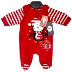 BABY IT’S COLD OUTSIDE Kombinezon Dziecięcy Czerwony 50 - zdjęcie 1