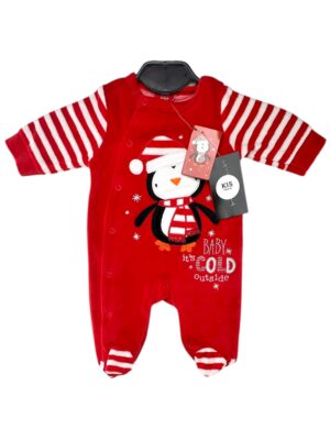 BABY IT’S COLD OUTSIDE Kombinezon Dziecięcy Czerwony 50
