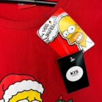 PRIMARK THE SIMPSONS Koszulka Męska Czerwona L - zdjęcie 3