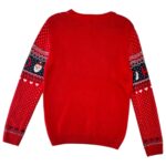 PAPAYA Sweter Damski Czerwony Świąteczny S - zdjęcie 2