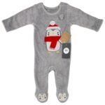 NUTMEG Kombinezon Dziecięcy Szary 68 - zdjęcie 1