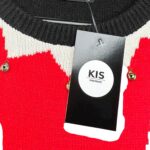 DUNNES STORES Sweter Damski Czarny Świąteczny L - zdjęcie 3