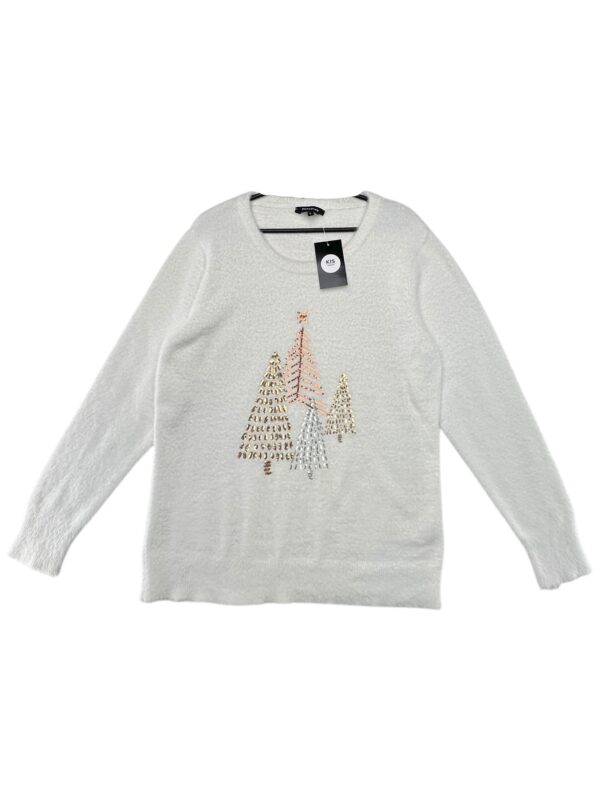 PEACOCKS Sweter Damski Biały L