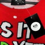 F&F Sweter Męski Czerwony Grinch L - zdjęcie 3