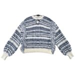 NEXT Sweter Damski Niebiesko-Biały S - zdjęcie 1