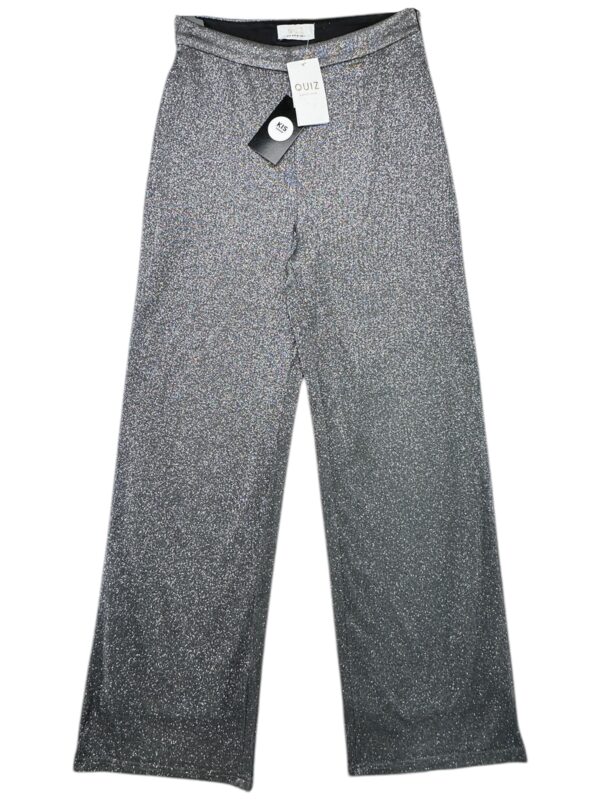 QUIZ Spodnie Damskie Srebrne S