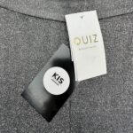 QUIZ Spodnie Damskie Srebrne S - zdjęcie 3