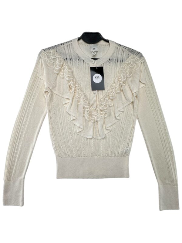 RIVER ISLAND Sweter Damski Beżowy XS