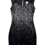 I-X LONDON Sukienka Damska Czarna M - zdjęcie 1