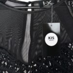 I-X LONDON Sukienka Damska Czarna M - zdjęcie 3