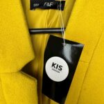 F&F Płaszcz Damski Żółty L - zdjęcie 3