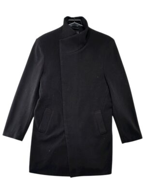 BOOHOOMAN Płaszcz Męski Czarny M