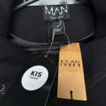 BOOHOOMAN Płaszcz Męski Czarny M - zdjęcie 3