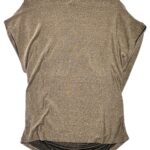 FIRST AVENUE Bluzka Damska Złota M - zdjęcie 2