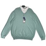 LINCOLN Sweter Męski Zielony XXL - zdjęcie 1