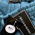 BECK & HERSEY Spodnie Dziecięce Niebieskie 146 - zdjęcie 3