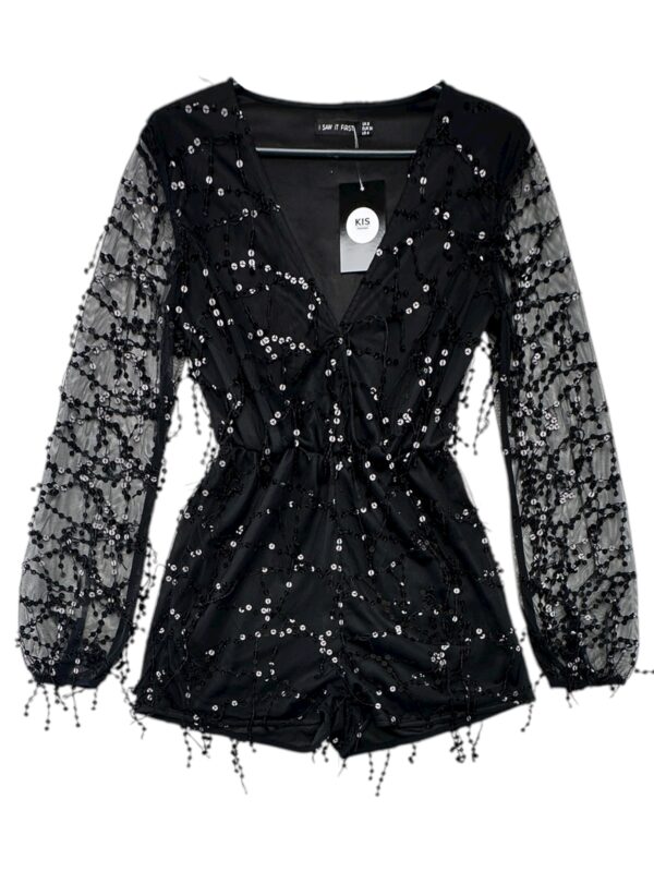 I SAW IT FIRST Sukienka Damska Czarna S