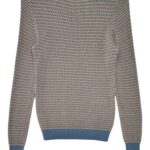 ZARA KNIT Sweter Damski Niebieski S - zdjęcie 2