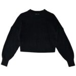 MOHITO Sweter Damski Czarny XXS - zdjęcie 1