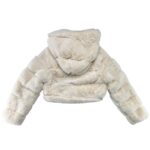 INNA Kurtka Damska Beżowa S Futro sztuczne - zdjęcie 2