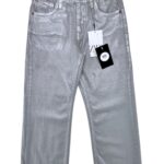 ZARA Jeansy Dziecięce Srebrne 140 - zdjęcie 1