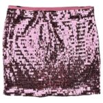 RETRO&ICONE Spódnica Damska Różowa L - zdjęcie 1